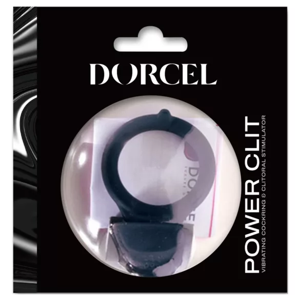 Dorcel Power Clit - Vibrating Penis Ring (Black)