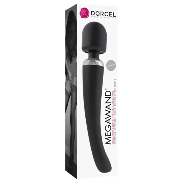 Dorcel Megawand - Rechargeable Massaging Vibrator (Black)