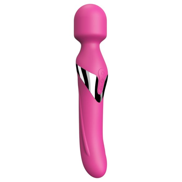 Dorcel Dual Orgasms - rechargeable 2‑in‑1 massaging vibrator (pink)