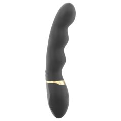   Dorcel Too Much 2.0 - Rechargeable Triple-Motor Vibrator (Black-Gold)