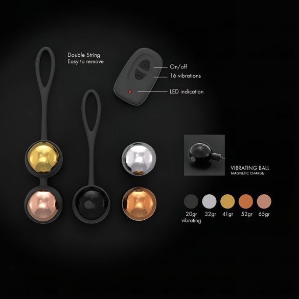 Dorcel Training Balls - Versatile Radio-Controlled Kegel Set