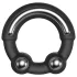 Dorcel Stronger Ring - Metal-Enhanced Penis Ring (Black)