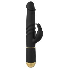   Dorcel Furious Rabbit 2.0 - Thrusting Clitoral Vibrator (Black)