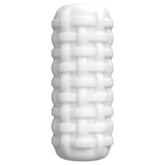   Dorcel Cup Tight - beaded‑chamber masturbator for men (white)