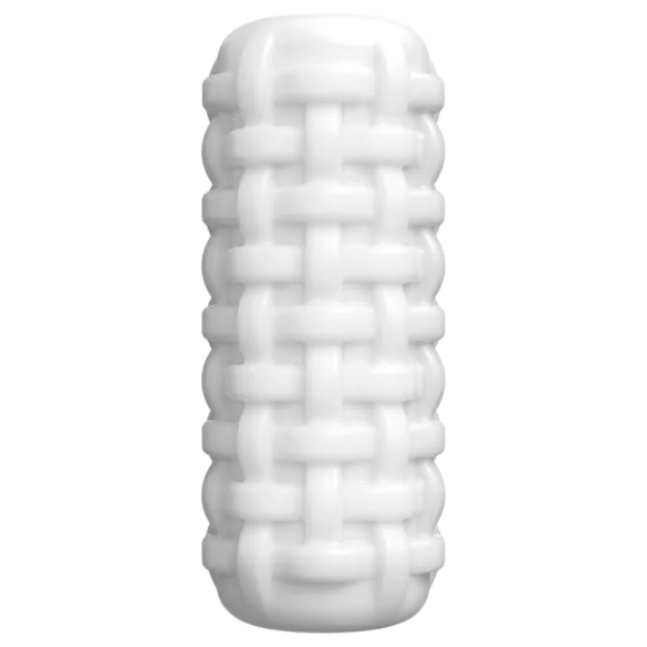 Dorcel Cup Tight - beaded‑chamber masturbator for men (white)