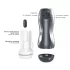 Dorcel Blowjoy Vibe - suction and vibrating rechargeable masturbator (grey)
