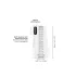 Dorcel Blowjoy Vibe - suction and vibrating rechargeable masturbator (grey)