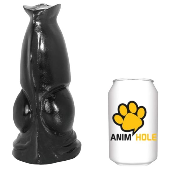 AnimHole Wolf - Wolf Design Dildo - 21cm (Black)