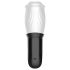 Funny Me First Class - Rotating Pleasure Masturbator (White-Black)