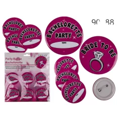 Pink Bachelorette Party Pins