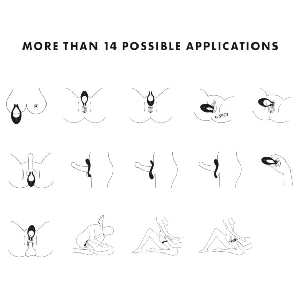 Satisfyer Endless Joy - Rechargeable Couples Vibrator (Pink)