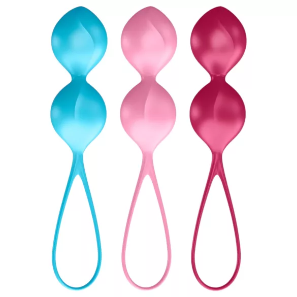 Satisfyer V Balls - Duo Kegel Ball Set (3-Piece)