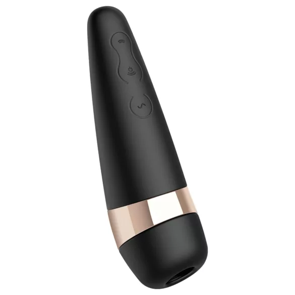 Satisfyer Pro 3+ - Waterproof Rechargeable Clitoral Stimulator (Black)