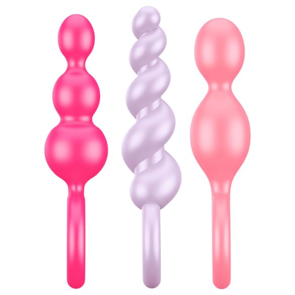 Satisfyer Booty Call - Colorful Anal Plug Set (3 Pieces)