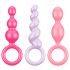 Satisfyer Booty Call - Colorful Anal Plug Set (3 Pieces)