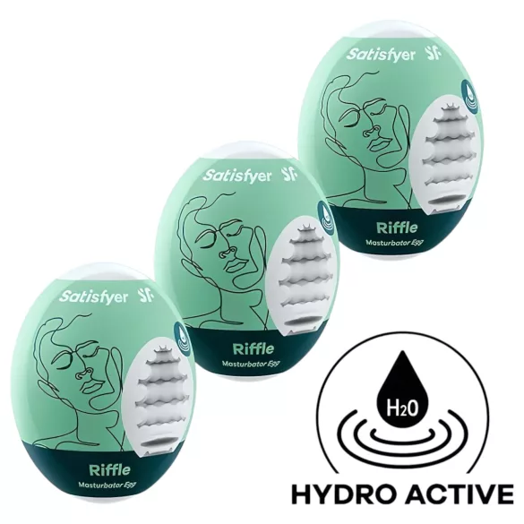 Satisfyer Egg Riffle - Set of 3 Male Pleasure Eggs