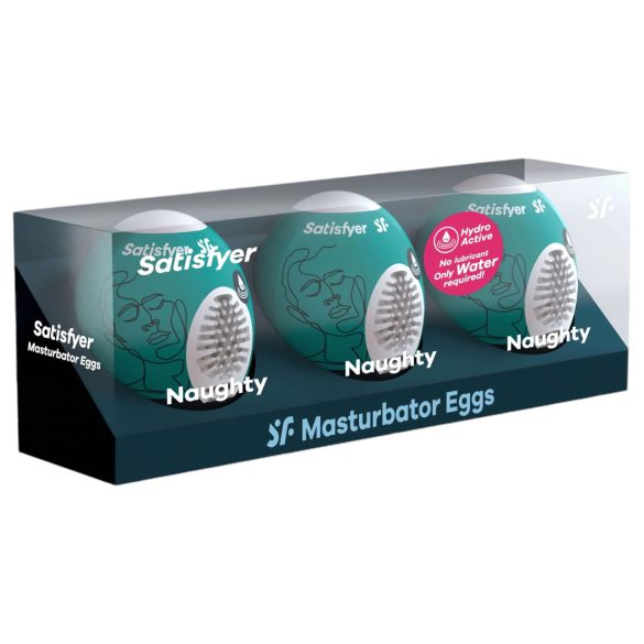 Satisfyer Egg Naughty - Egg Vibrator Set (3-Pack)