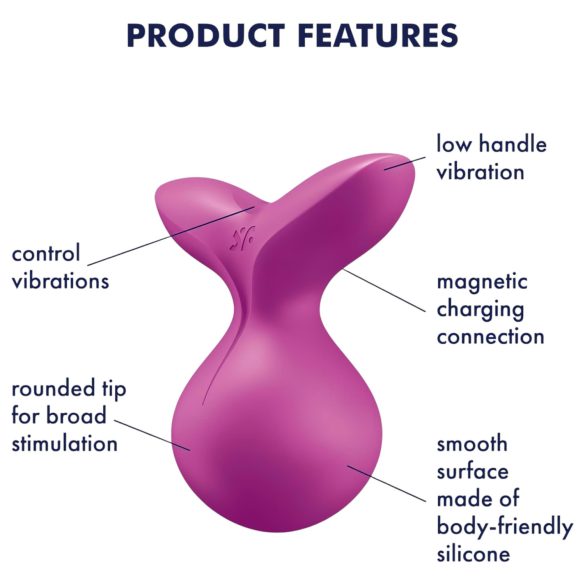 Satisfyer Viva la Vulva 3 - Clitoral Vibrator (Purple)
