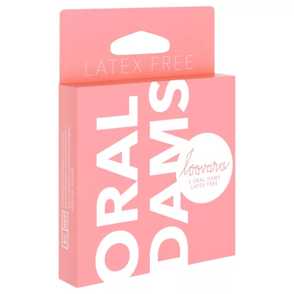 Loovara Oral Dams - latex‑free oral dam (3 pcs)