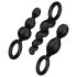 Satisfyer Booty Call - Black Anal Plug Set (3 Pieces)