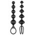 Satisfyer Love Beads - Black Beaded Anal Set