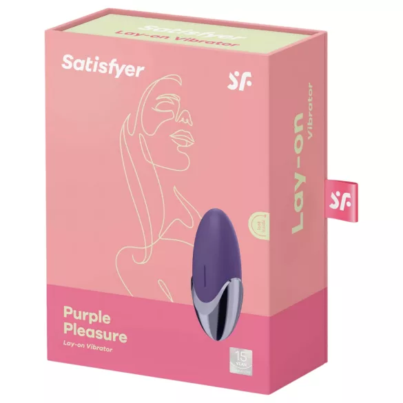 Satisfyer Purple Pleasure - rechargeable clitoral vibrator (purple)