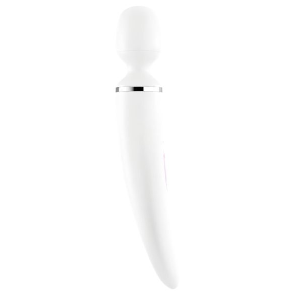 Satisfyer Wand-er Woman - waterproof massage vibrator (white)