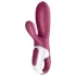 Satisfyer Hot Bunny - App-controlled warming rabbit clitoral vibrator (red)