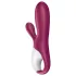 Satisfyer Hot Bunny - App-controlled warming rabbit clitoral vibrator (red)