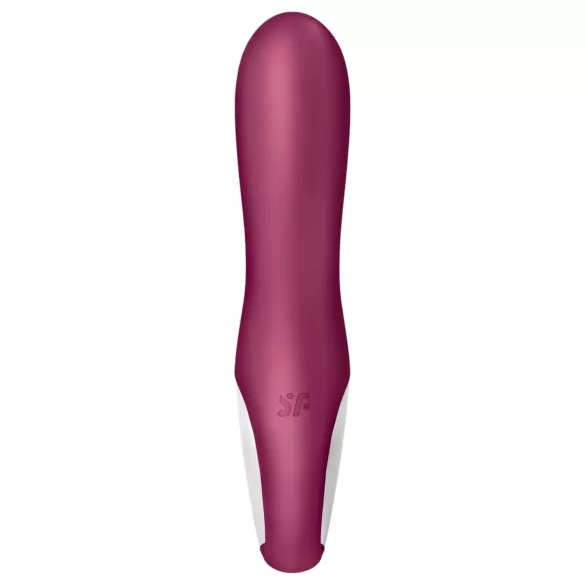 Satisfyer Hot Bunny - App-controlled warming rabbit clitoral vibrator (red)
