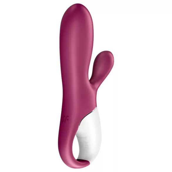 Satisfyer Hot Bunny - App-controlled warming rabbit clitoral vibrator (red)