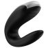 Satisfyer Double Fun - Smart, Waterproof Couples Vibrator (Black)