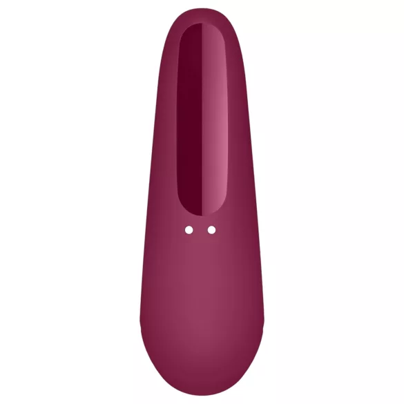 Satisfyer Curvy 1+ - Smart Air-Pulse Clitoral Stimulator (Red)