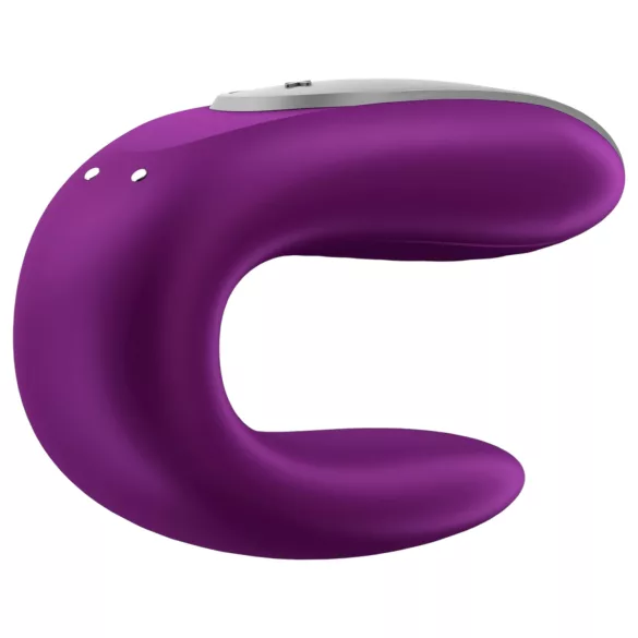 Satisfyer Double Fun - App-controlled couple’s vibrator (purple)