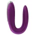 Satisfyer Double Fun - App-controlled couple’s vibrator (purple)