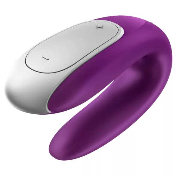 Satisfyer Double Fun - App-controlled couple’s vibrator (purple)