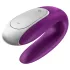 Satisfyer Double Fun - App-controlled couple’s vibrator (purple)