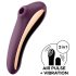 Satisfyer Dual Kiss - 2in1, Vaginal & Clitoral Vibrator (Purple)