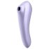 Satisfyer Dual Pleasure - Smart 2-in-1 Air Pulse Vibrator (Purple)