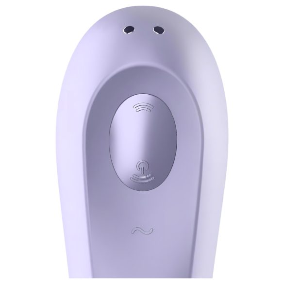Satisfyer Dual Pleasure - Smart 2-in-1 Air Pulse Vibrator (Purple)