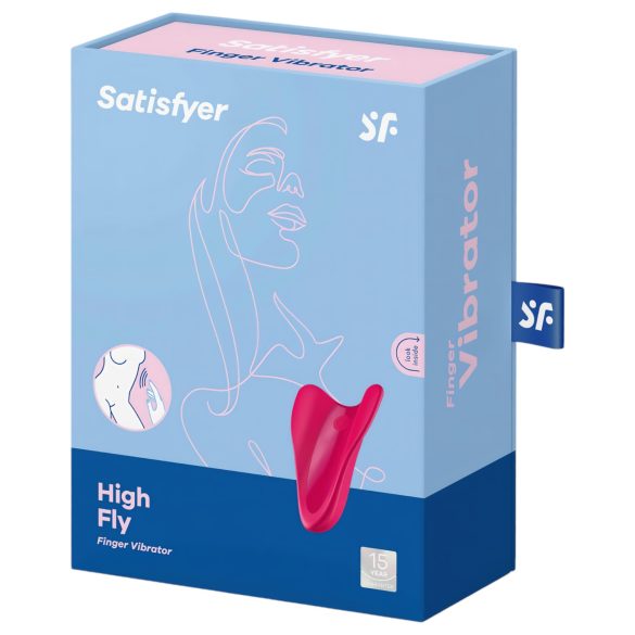 Satisfyer High Fly - Rechargeable, Waterproof Clitoral Vibrator (Pink)