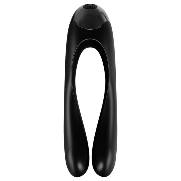 Satisfyer Candy Cane - Rechargeable, Waterproof Dual Vibrator (Black)