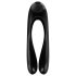 Satisfyer Candy Cane - Rechargeable, Waterproof Dual Vibrator (Black)