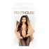 Penthouse Forbidden Fruit - Open Jumpsuit (Black)
