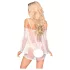 Penthouse Lip Smacker - Lace Off-Shoulder Set (White) - M/L