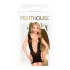 Penthouse Flame on the Rock - Black Mini Dress Lingerie