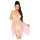 Penthouse Naughty Doll - Lace Dress and Thong (Pink) - L/XL