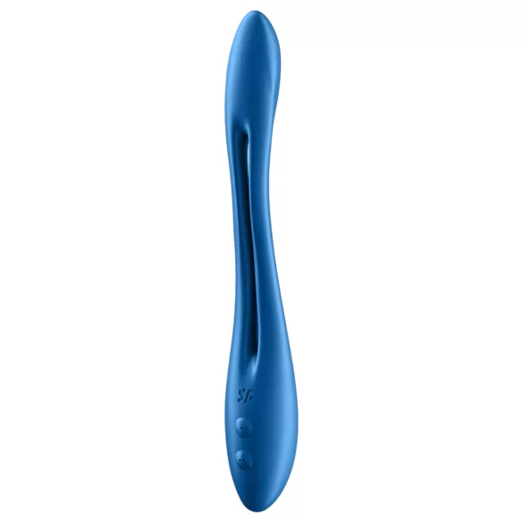 Satisfyer Elastic Game - rechargeable, flexible couple’s vibrator (blue)