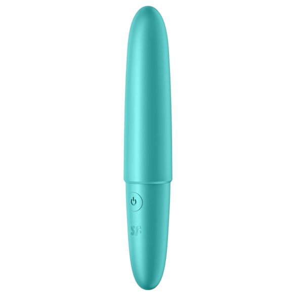 Satisfyer Ultra Power Bullet 6 - Waterproof Vibrator (Turquoise)
