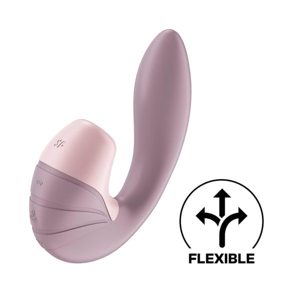 Satisfyer Supernova - Rechargeable Air Pulse 2-in-1 Vibrator (Pink)
